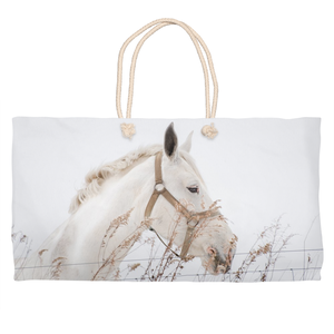 Blanca Horse Market Bag - Weekender Tote