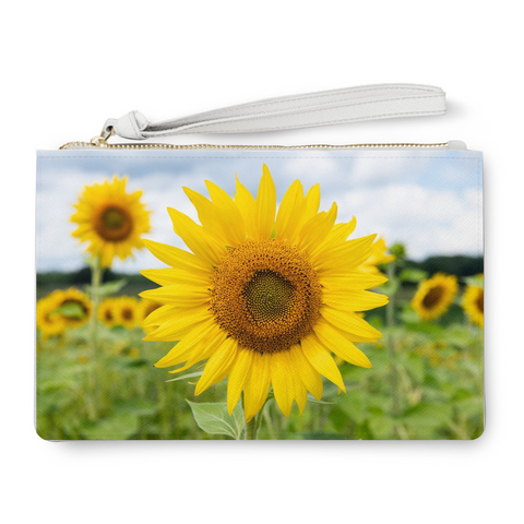 Sunflower Clutch Bag