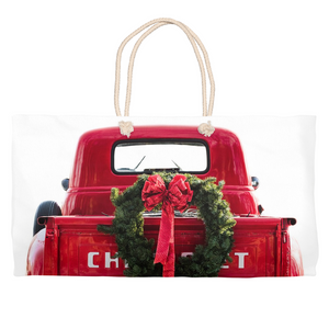 Christmas Truck Market Bag - Weekender Tote