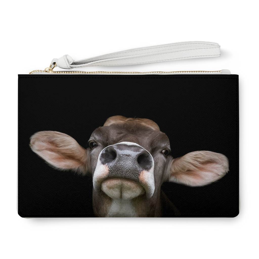 Cow Clutch Bag