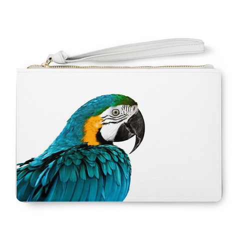 Macaw Clutch Bag