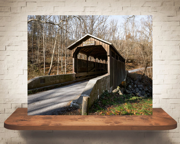 Covered Bridge Photograph