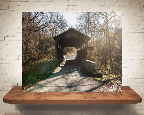 Covered Bridge Photograph