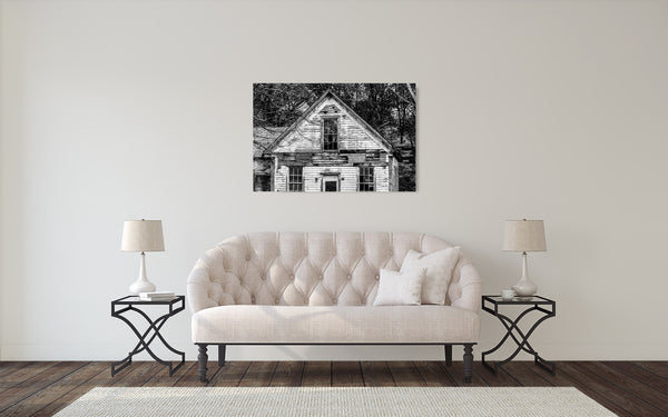 House Photograph Black White