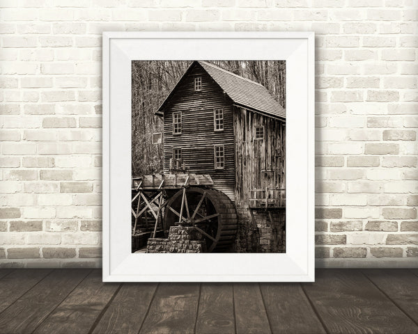 Mill Photograph Sepia