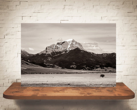 Mountain Photograph Sepia