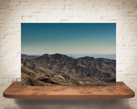 Desert Mountain Landscape Photograph