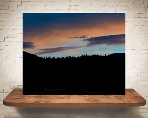 Mountain Sunset Photograph