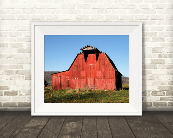 Red Barn Photograph
