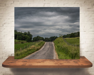 Country Road Storm Photograph