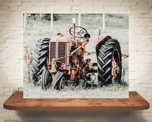 Old Tractor Photograph