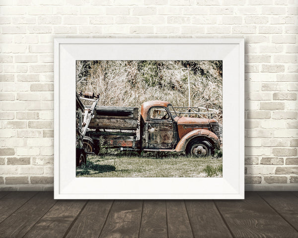 Old Truck Photograph