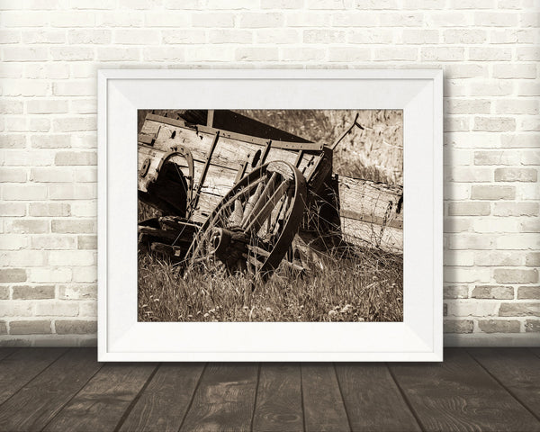Old Wagon Photograph