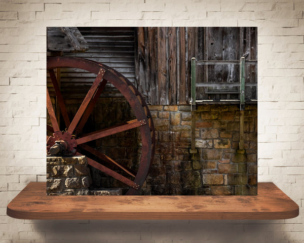 Mill Wheel Photograph