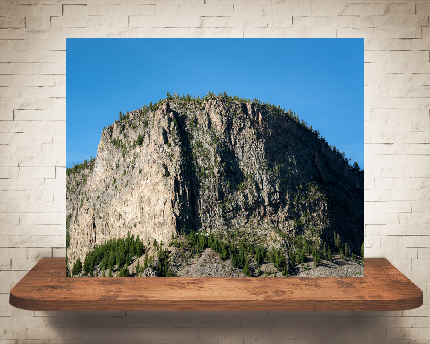 Yellowstone Mountain Photograph