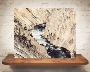 Yellowstone Canyon River Photograph